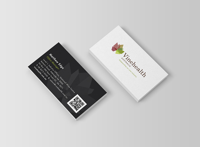 Graphic Design - Vinehealth Australia Business Card