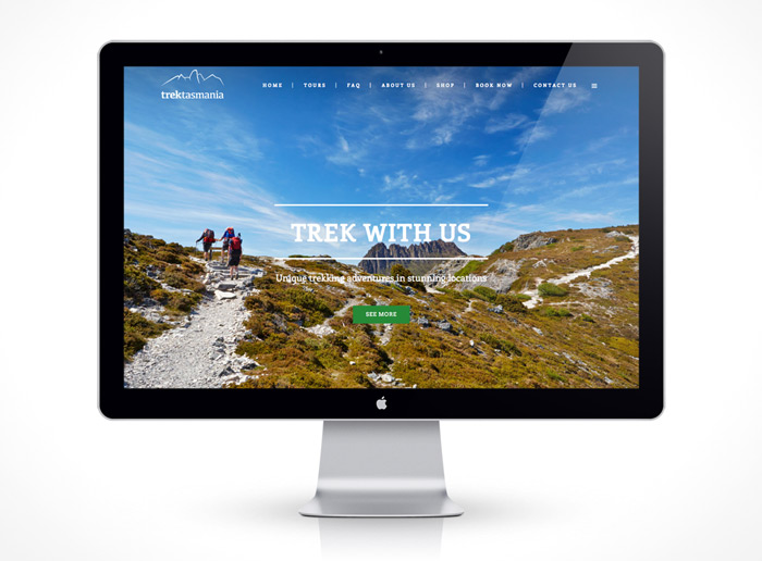 Web Design - Trek Tours Australia
